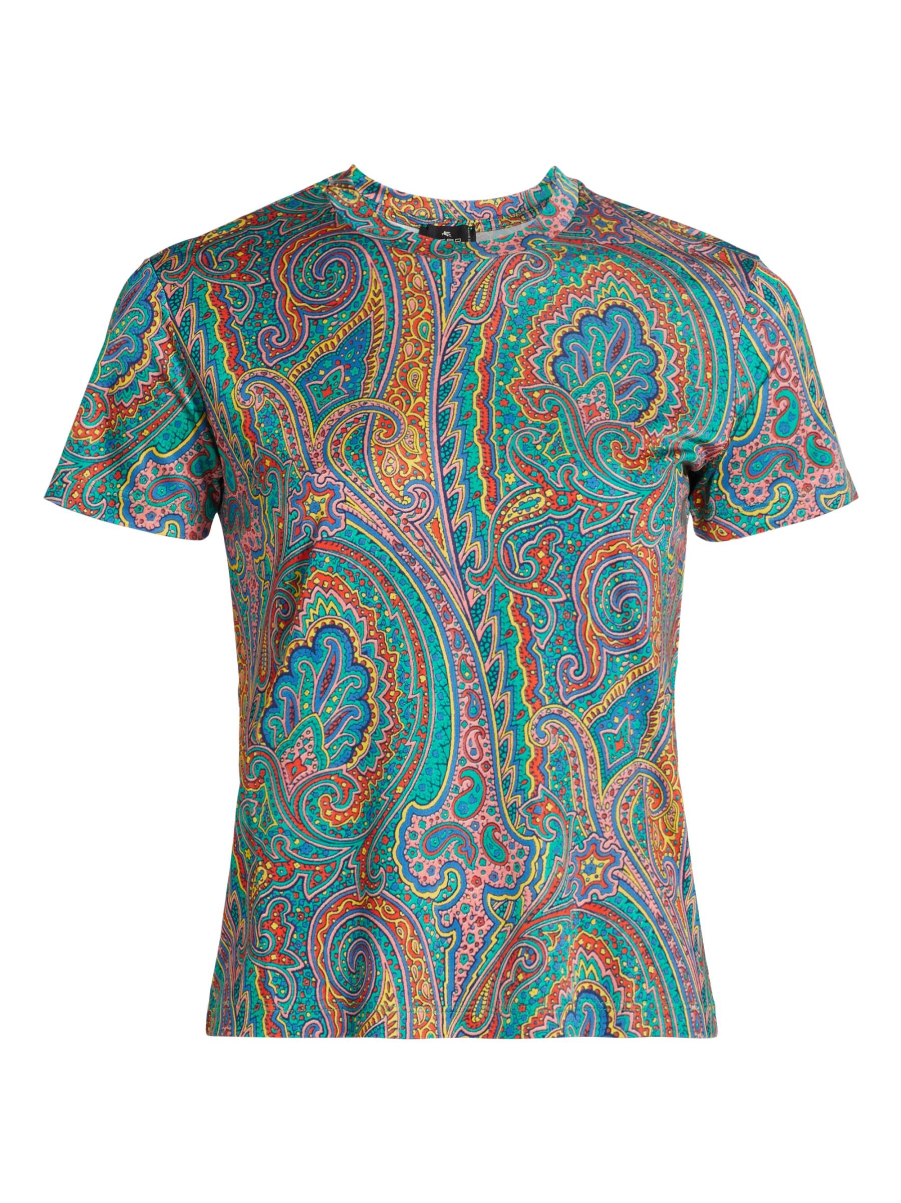 【国内発送関税込】【ETRO】アルニカ プリント ショッピング ETRO - アルニカ・プリントTシャツ をオンライン購入 | Saks