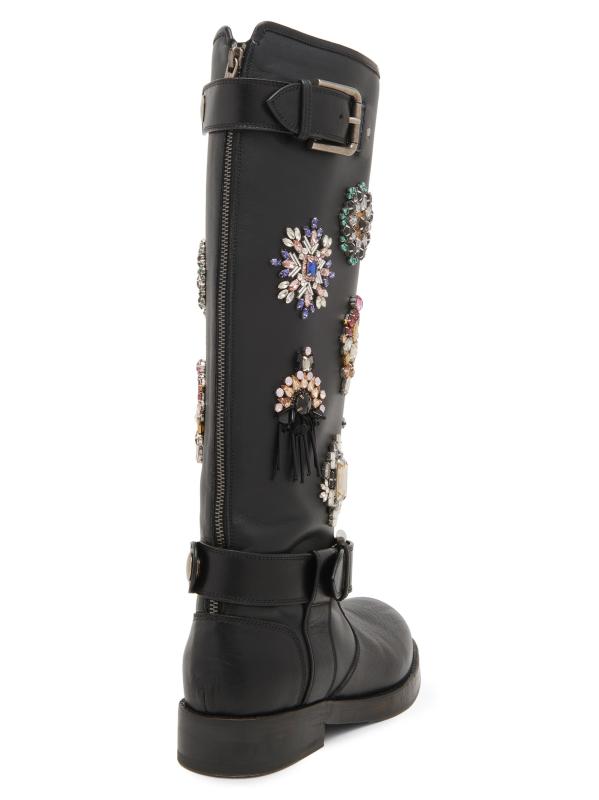 #3: بوت مطرز يصل إلى الركبة - نيرو