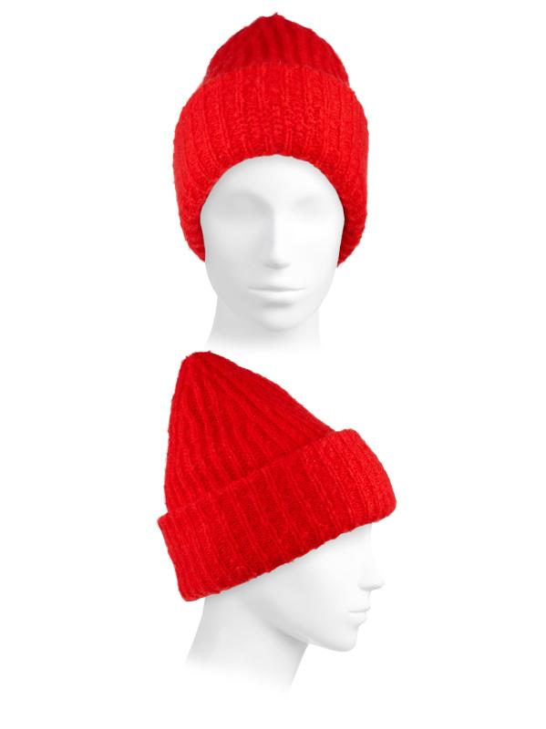 #3: قبعة صغيرة من الصوف المضلع على شكل سحابة - الفلفل الحار