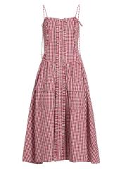 ワンピース Damson Madder Faith Midi Dress Damson Madder Faith Drop-Waist Midi Dress | Anthropologie