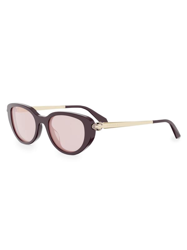 Serpenti Forever 50MM Oval Sunglasses