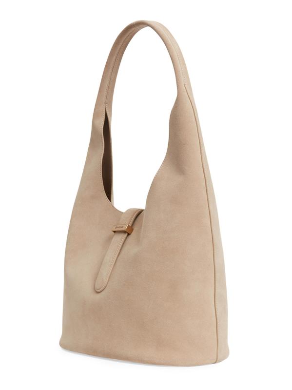 #2: حقيبة هوبو من الجلد المدبوغ باللون الكاي - بيج