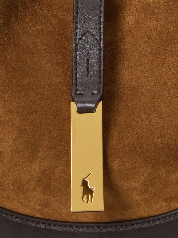 Crossbody Bag Ralph Lauren Wildleder Tasche Bag Lauren Ralph