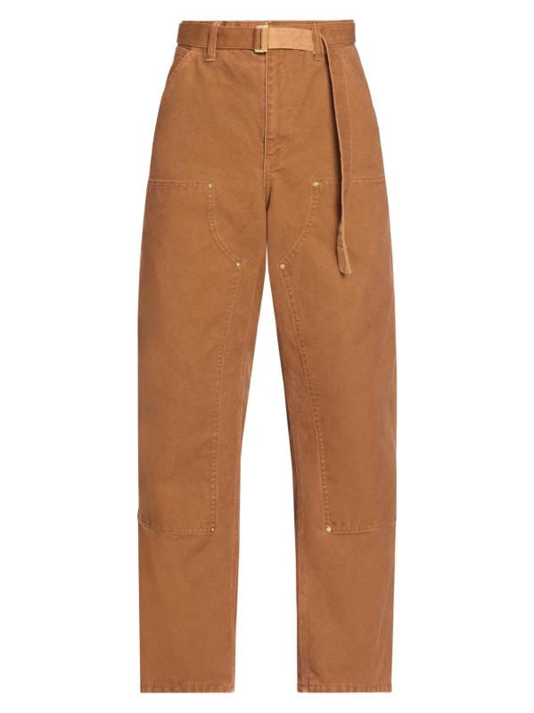 بنطال كارجو من القطن «وايب داك» من ساكاي x Carhartt