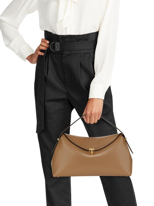 #3: حقيبة T-Lock الجلدية بمقبض علوي - الجمل