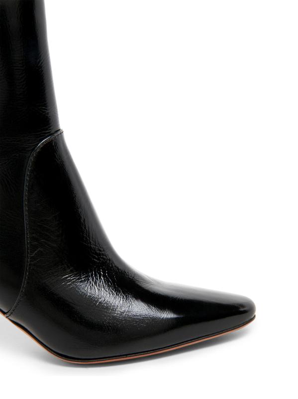 #5: بوت للكاحل من الجلد Muse مقاس 75 ملم - أسود