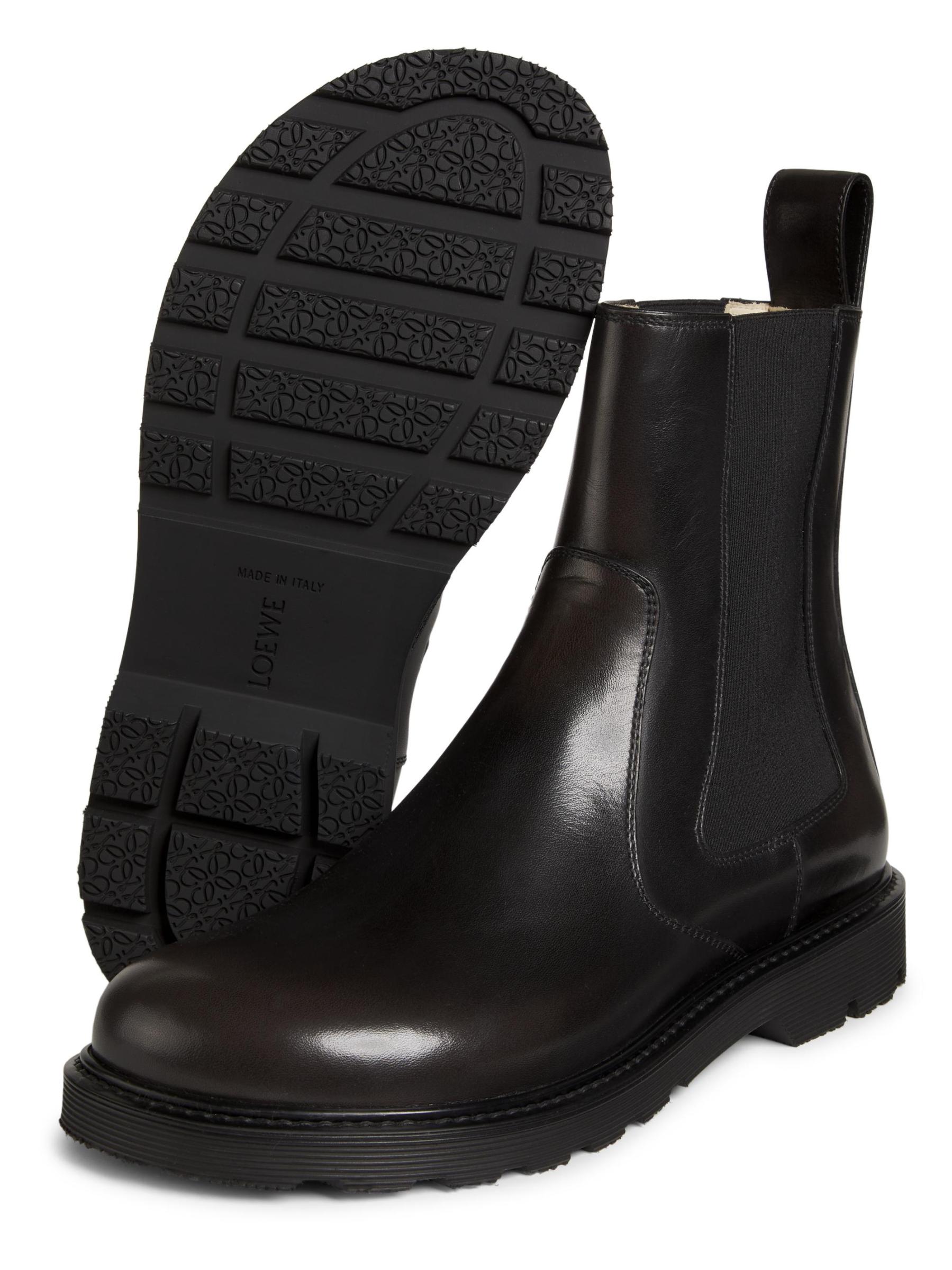 Loewe - ブレイズ・レザー・チェルシー・ブーツ をオンライン購入