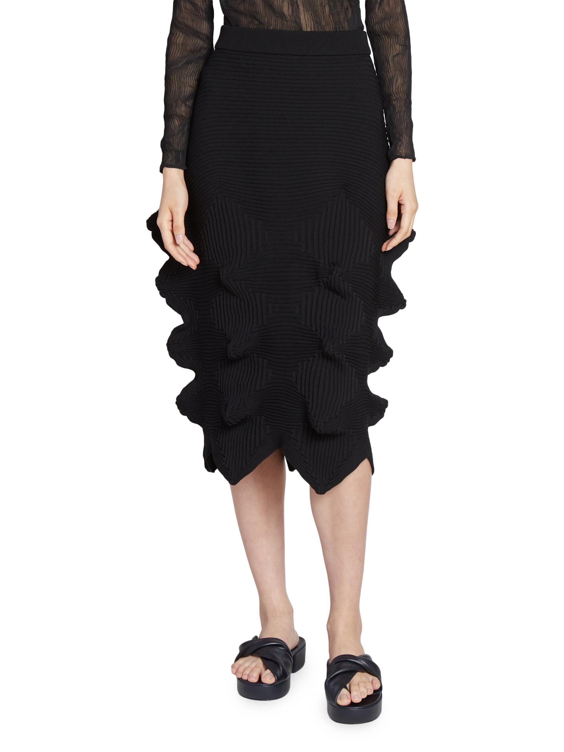 イッセイミヤケ LINKAGE スカート Issey Miyake レディース リンケージスカート の ブルー | LN-CC®