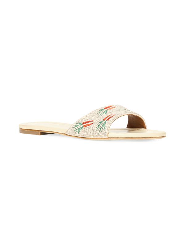 【STAUD】 Gracie ビーズフラットサンダル STAUD - Gracie ビーズフラットサンダル をオンライン購入