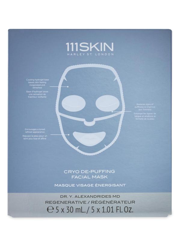 مجموعة أقنعة الوجه Cryo De-Puffing المكونة من 5 قطع