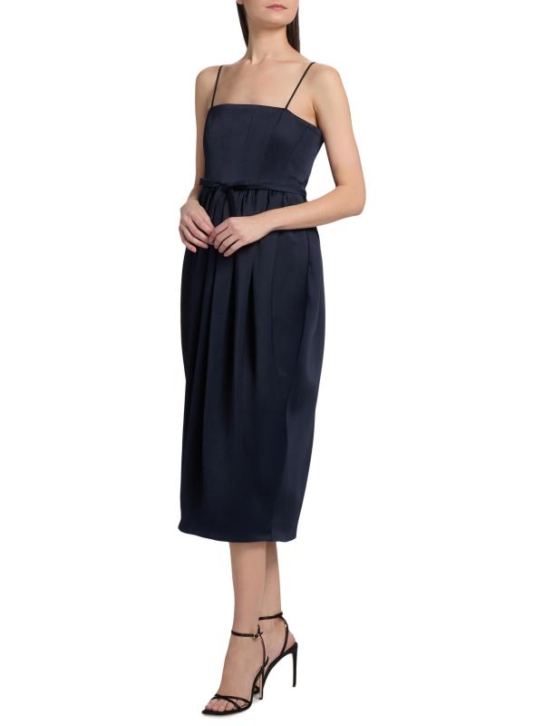 #3: فستان متوسط الطول بدون أكمام من Soline - القوات البحرية