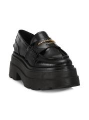 Alexander Wang - Carter Leather Platform Loafers（カーター