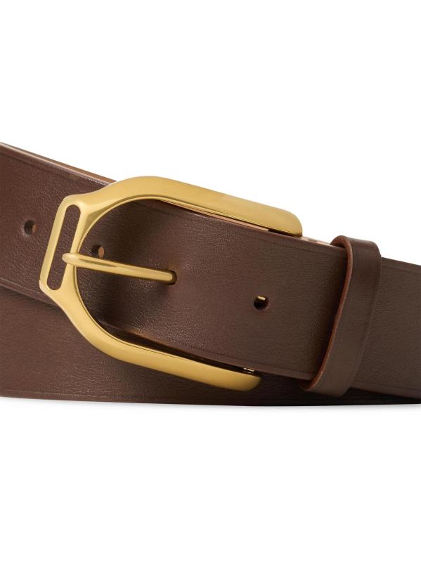 #4: حزام فاتشيتا الجلدي - حقيبة سفر باللون البني