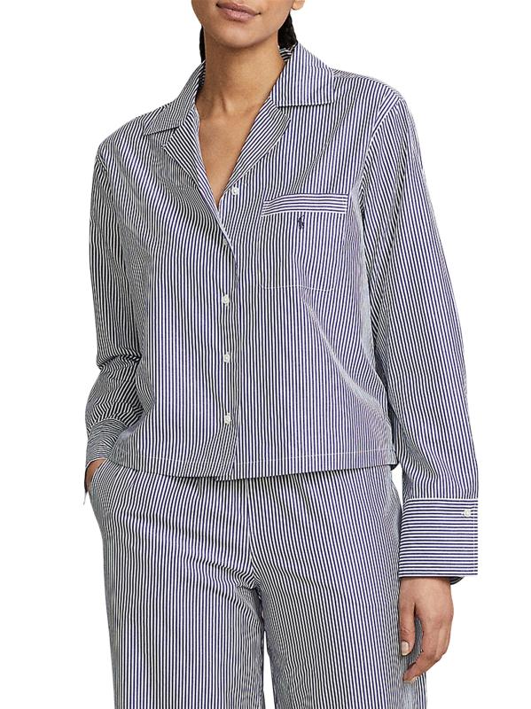 #4: طقم بيجاما طويل مخطط من بيلي - البنغال