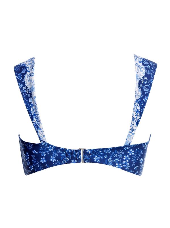 #2: بلوزة بكيني مطبوعة من مالوري تيلز - متعدد الألوان