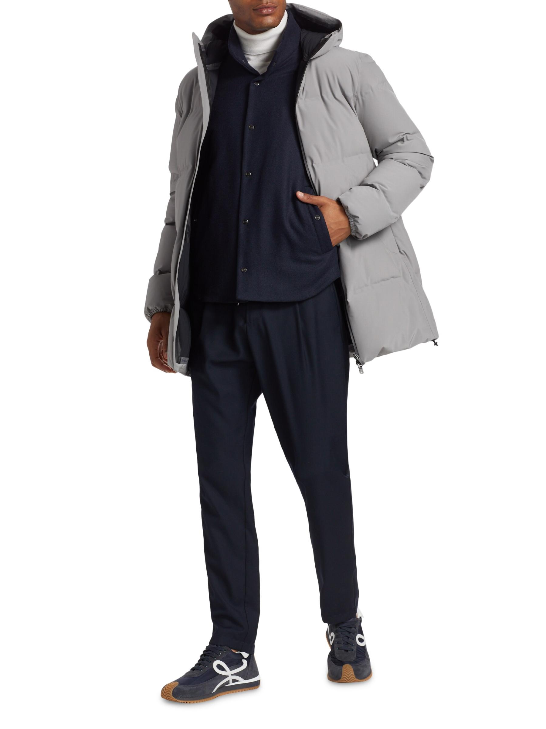Shop Herno - Laminar Impact Down Hooded Parka | Saks Fifth