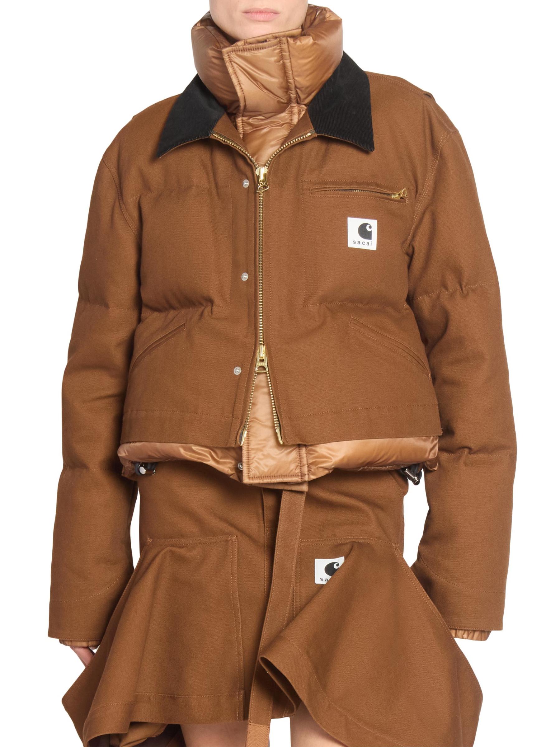 Shop Sacai - Sacai x Carhartt WIP Duck Puffer Jacket | Saks Fifth