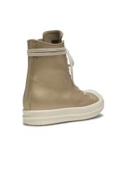 【RICK OWENS】メタリック・レザー・スニーカー ゴールド Rick Owens - メタリック・レザー・スニーカー をオンライン購入