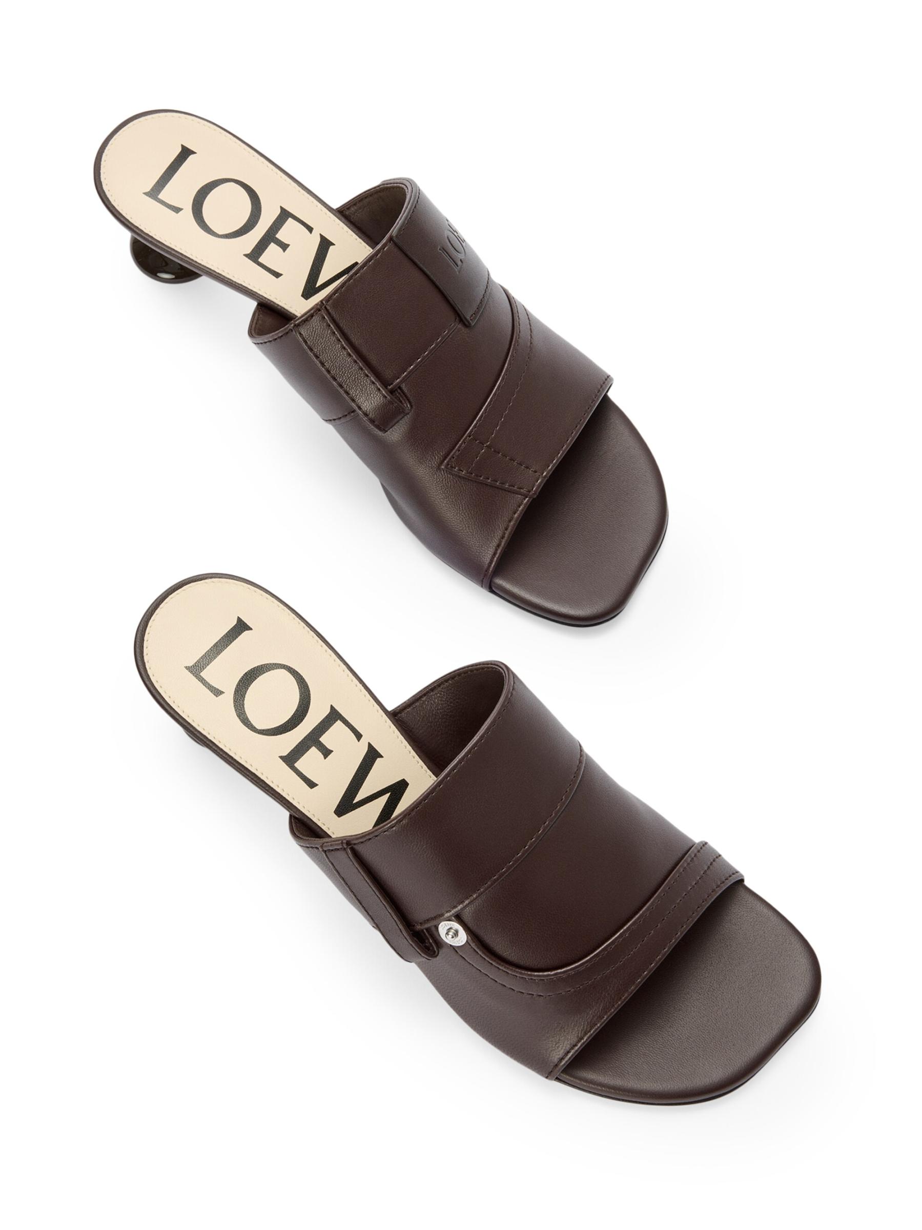 Loewe - トイ・パンタ 45MM レザー・ミュール・スライド を