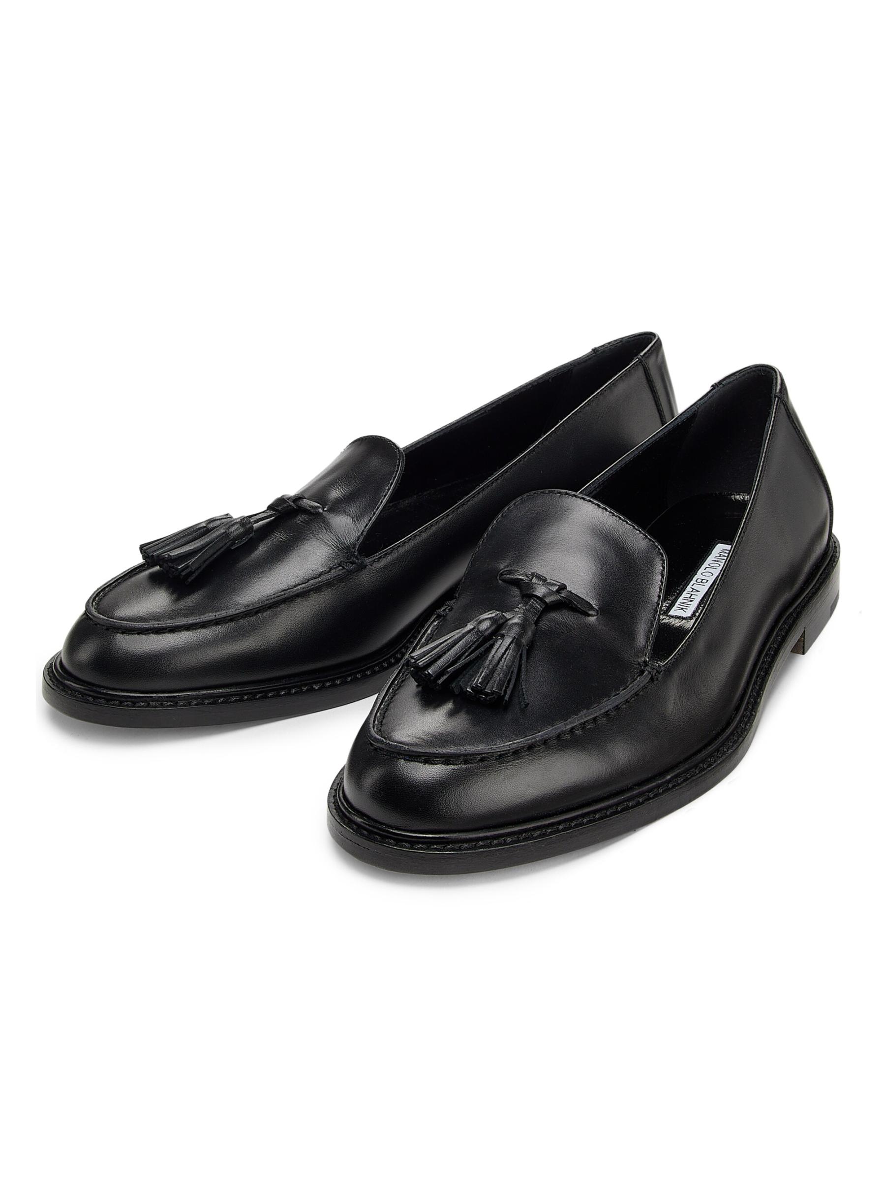 MANOLO BLAHNIK ローファー 39 ロウ スエード ウィングチップ 新品未使用】マノロブラニク ローファー 39 ロウ スエード