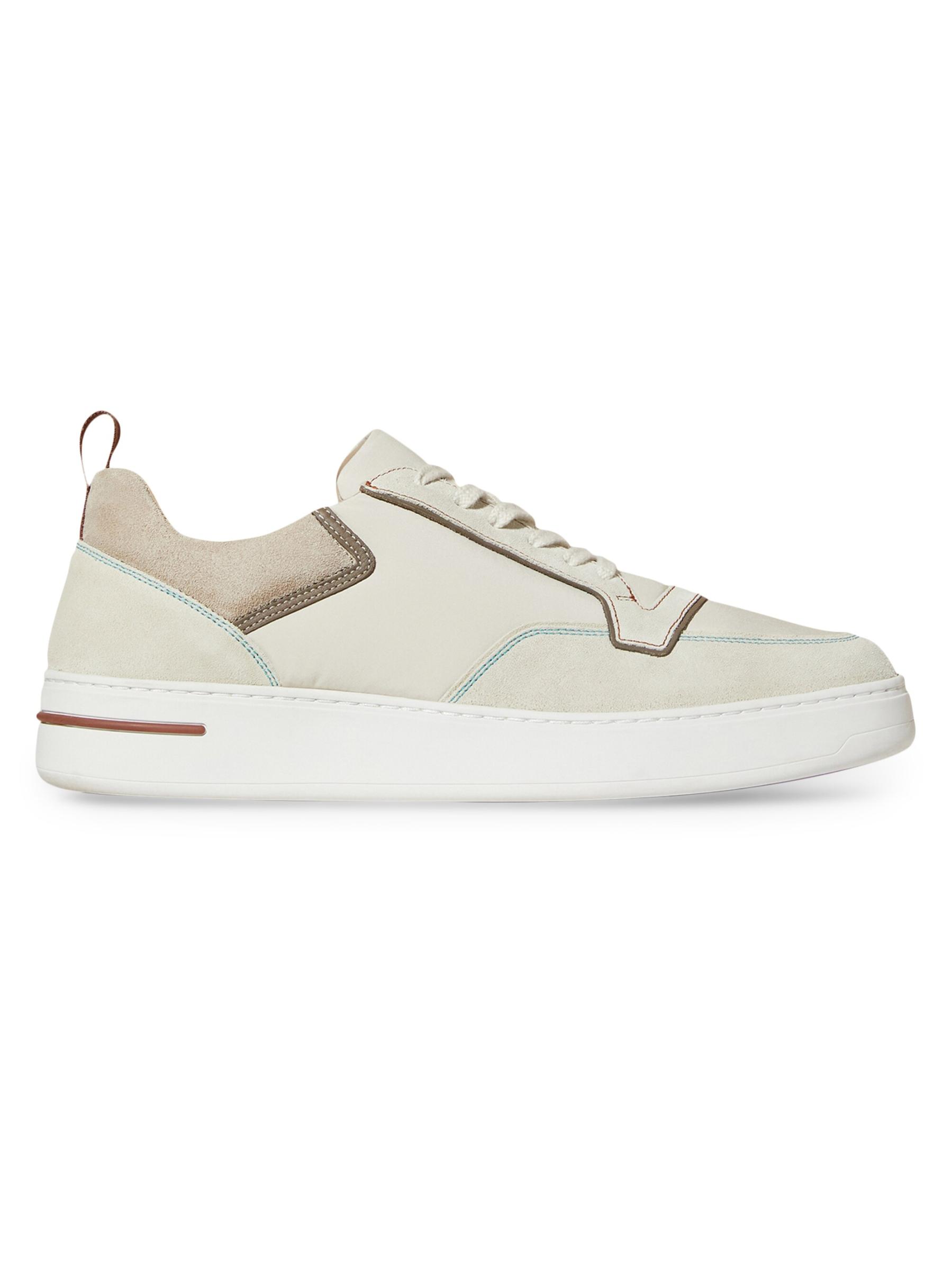 Shop Loro Piana - Newport Walk Pop Sneakers | Saks Fifth