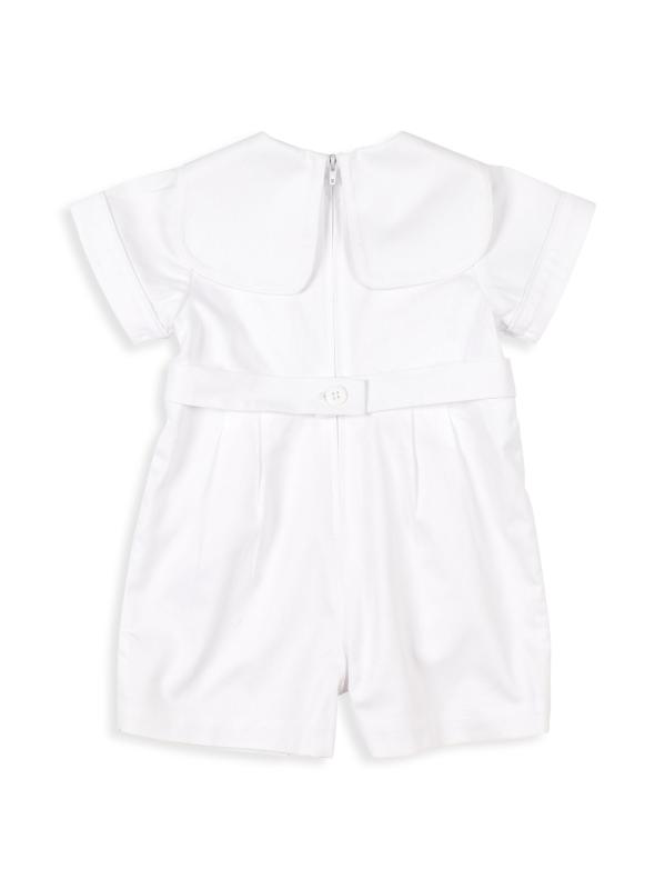 #2: شورت وايت أوت سايلور شورتول من بيبي بوي - أبيض