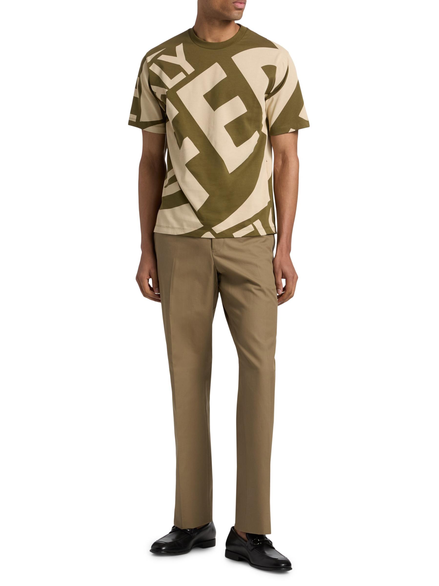パンツ Ferragamo Trousers Ferragamo - コットンキャンバス ストレートレッグパンツ を