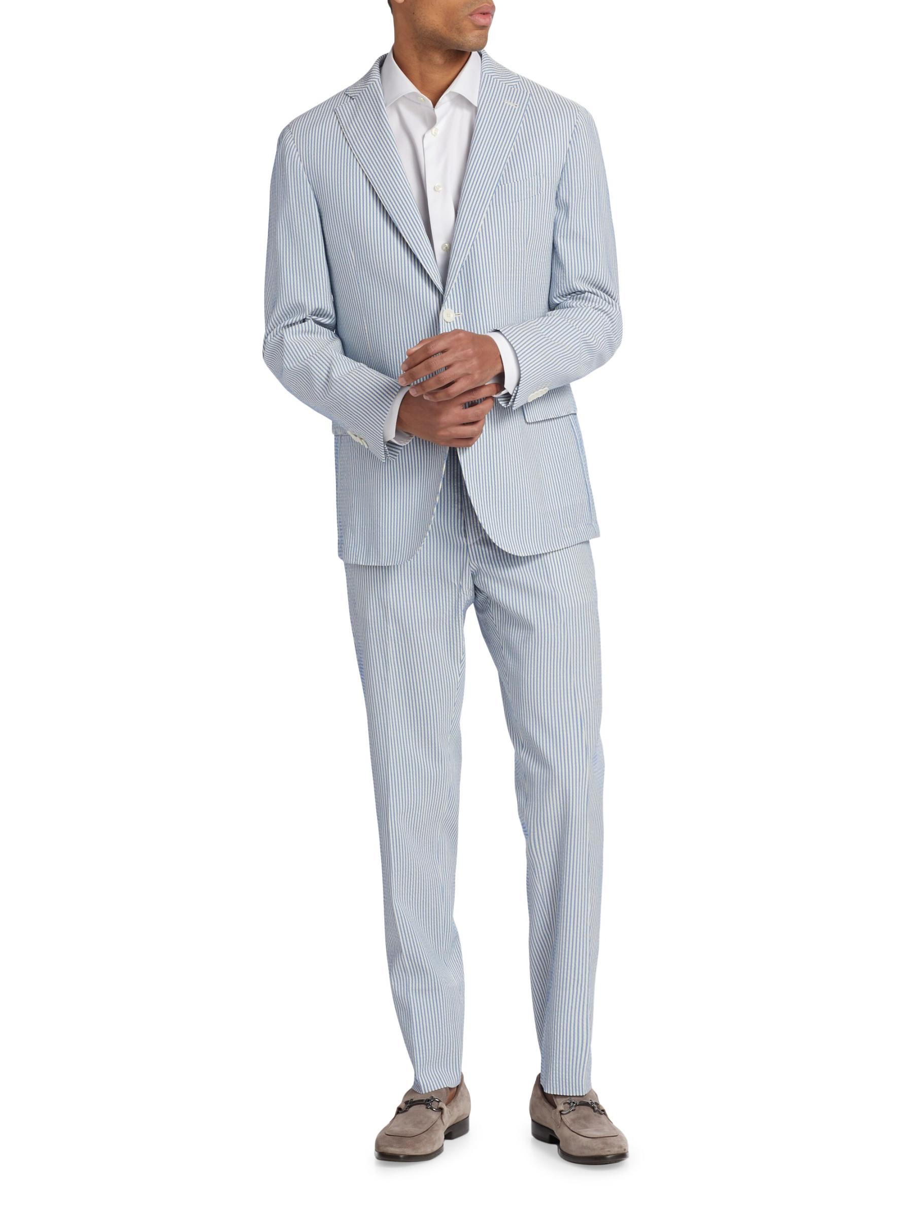 Saks Fifth Avenue - COLLECTION Seersucker Two-Piece Suit