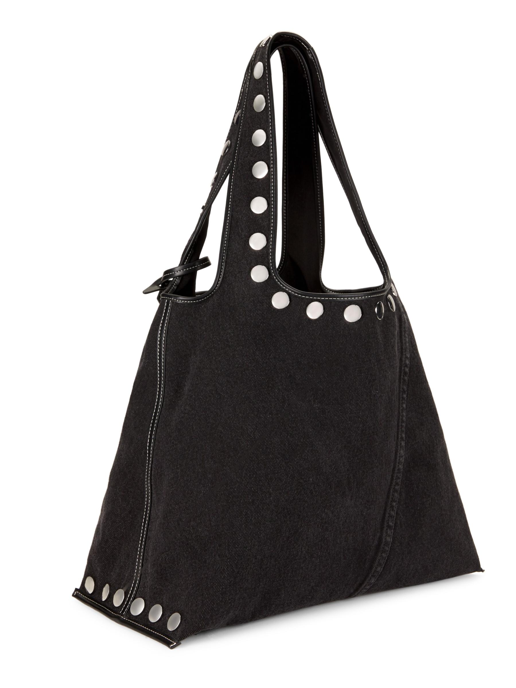 3.1 Phillip Lim - マーケット スタッズド デニム トートバッグ