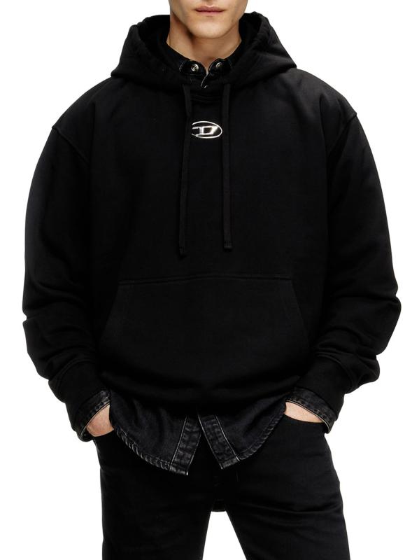 Diesel - ロゴ入りフード付きスウェットシャツ をオンライン購入