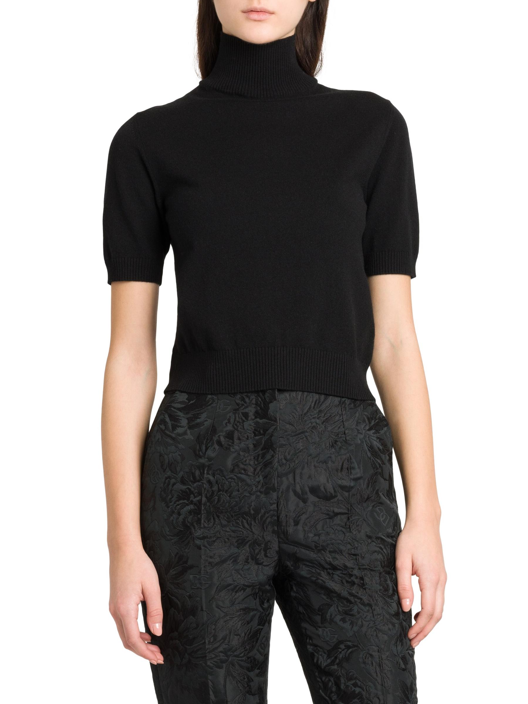 COMPAGNIA ITALIANA 売れ筋商品|||コンパーニャ イタリアーナ ニット&セーター アウター レディース Turtlenecks Black Shop DOLCE&GABBANA - Italian Tailoring Cashmere Turtleneck