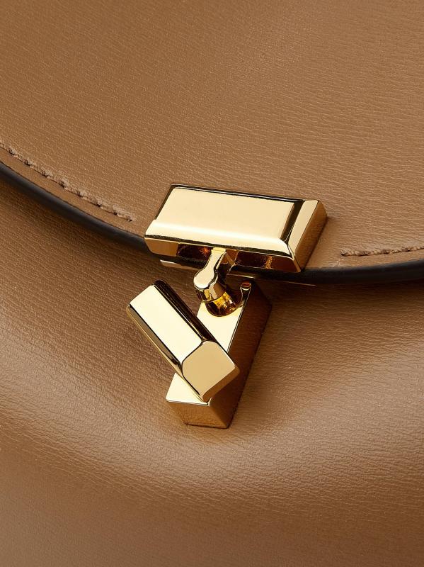 #6: حقيبة T-Lock الجلدية بمقبض علوي - الجمل