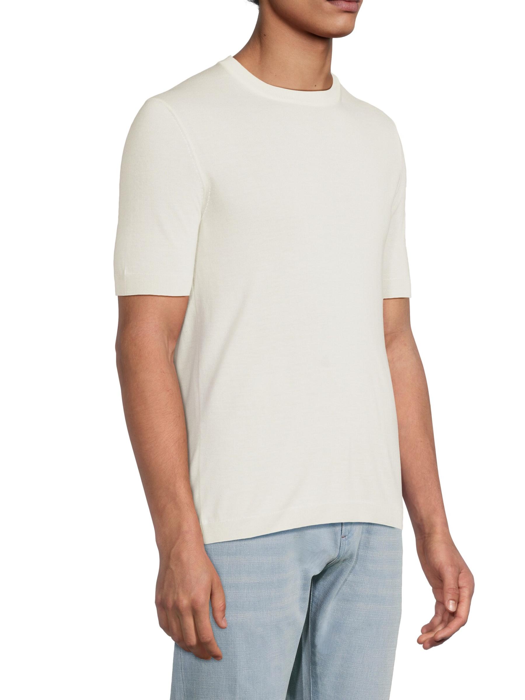 ISAIA イザイア Tシャツ カットソー XS Isaia - カシミア・シルク・ニットTシャツ をオンライン購入