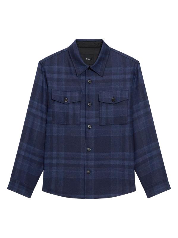 تي شيرت بجيب منقوش ومظلل