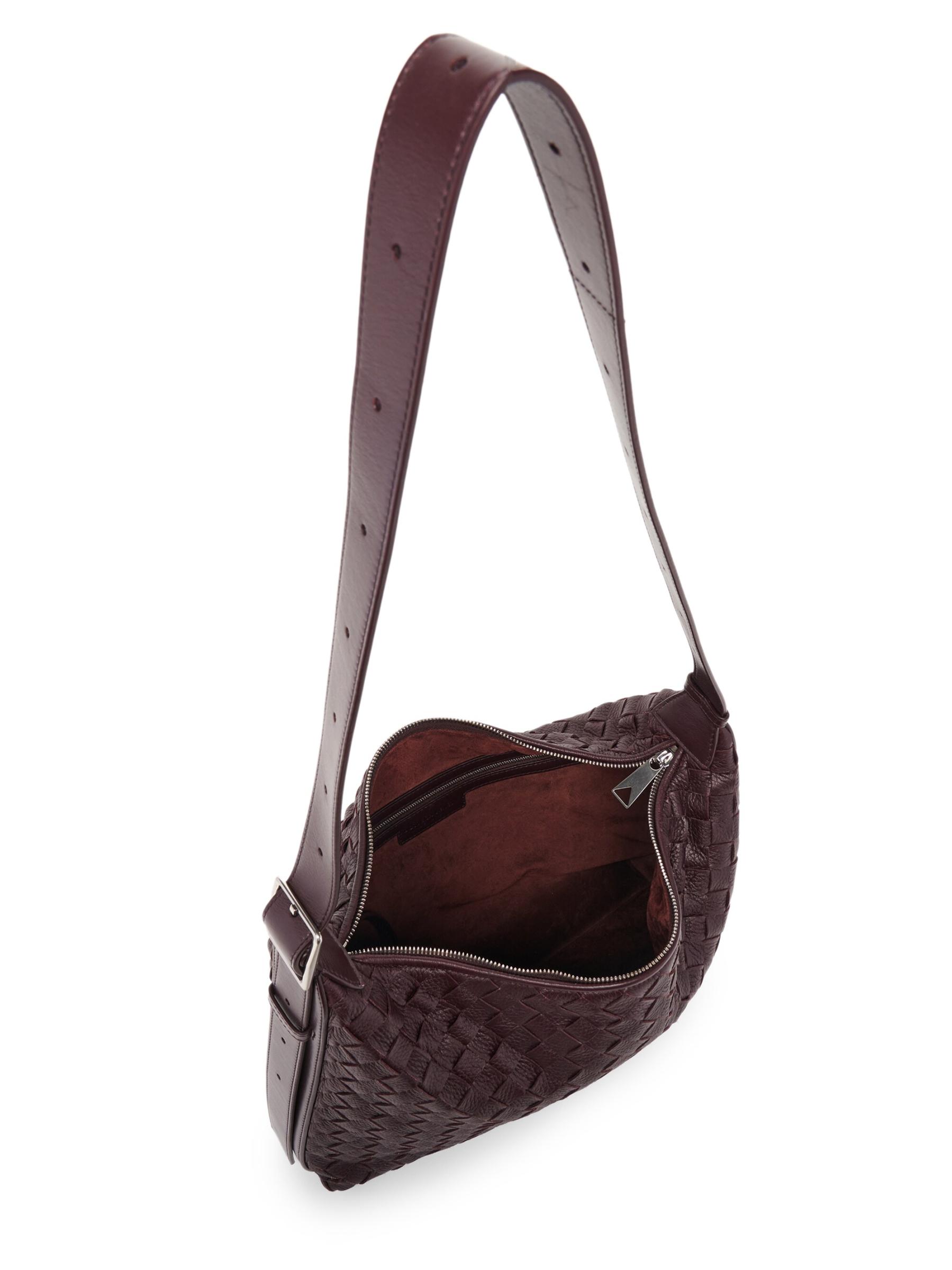 ボッテガヴェネタ　スモールトラベラー　ショルダーバッグ Bottega Veneta - スモール トラベラー イントレチャート レザー