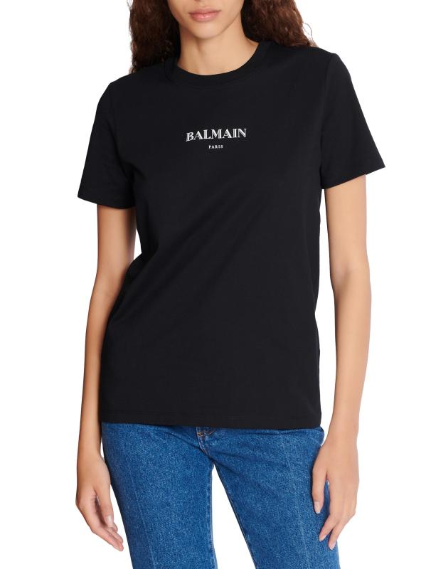 Balmain - ロゴグラフィックTシャツ をオンライン購入 | Saks