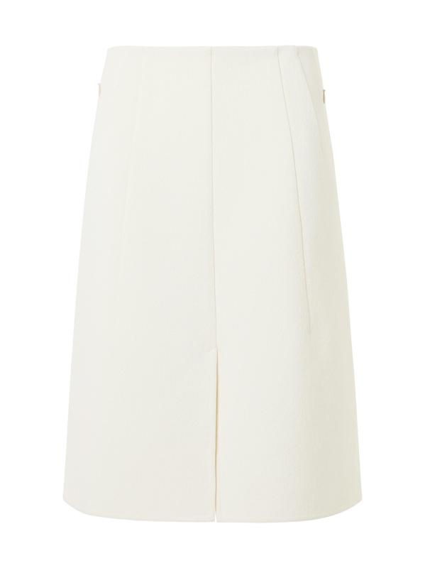 تنورة على شكل حرف A من القطن بوجهين