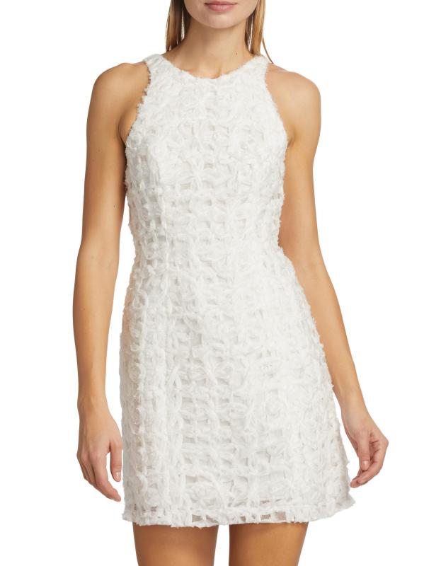 #2: فستان قصير بنقش خماسي - عاجيي