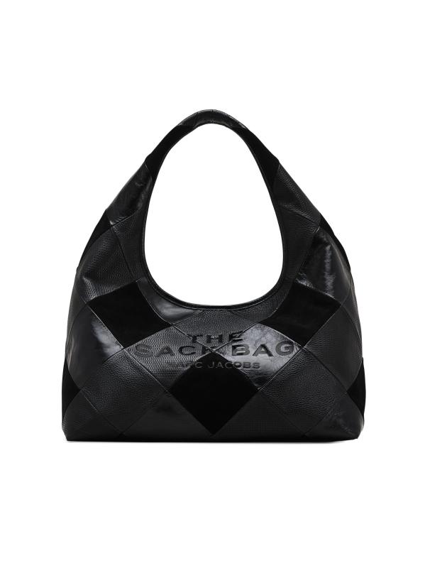 حقيبة الأكياس المرقعة المصنوعة من الجلد المدبوغ