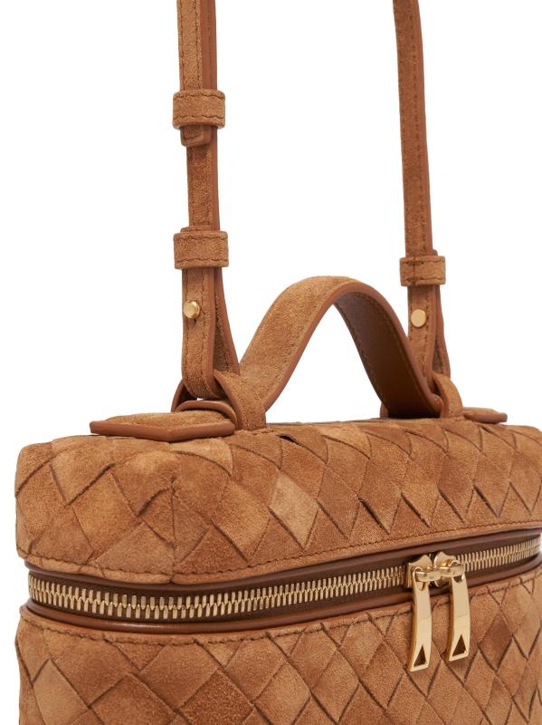 #6: حقيبة فانيتي من الجلد المدبوغ من بانج بانج بانج - ذهب كهرماني