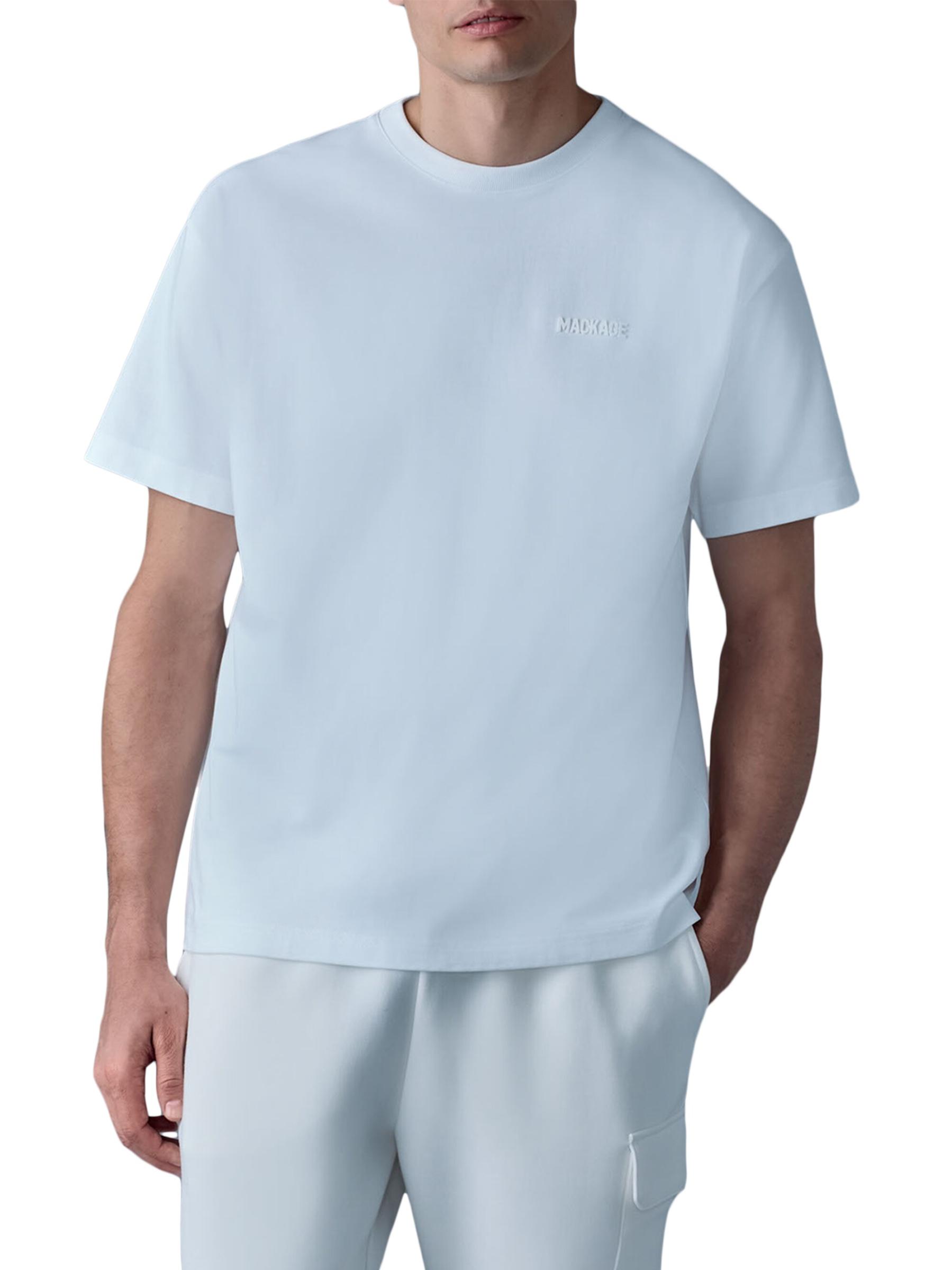 【MACKAGE】TEE-R シリコン シンプル ロゴ Tシャツ UNISEX Tee-R, tee-shirt with mackage silicone logo | Mackage® US