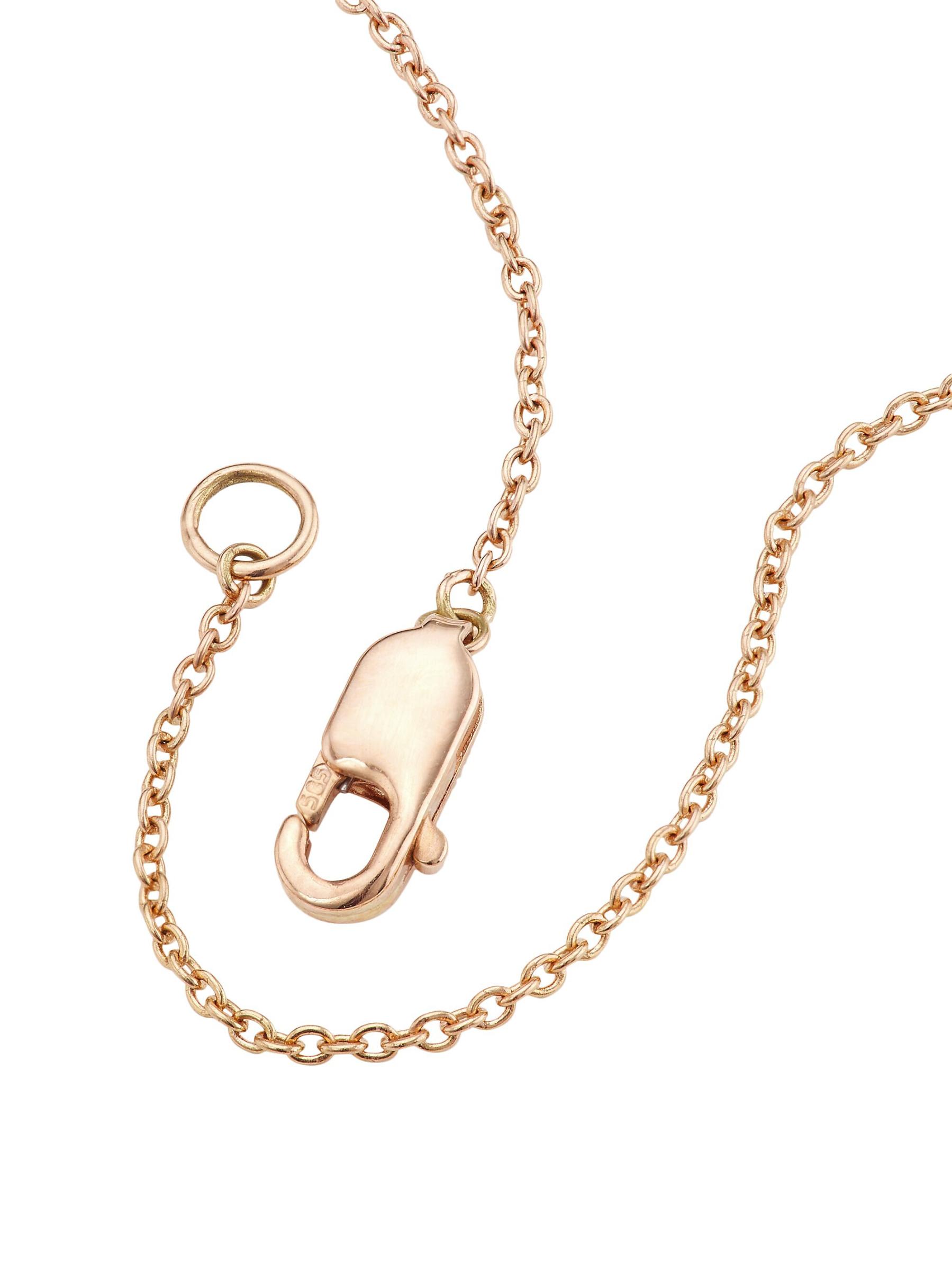ローズゴールド チェーンネックレス 宝石付き ネックレス necklace ジュエリー ローズゴールド チェーン