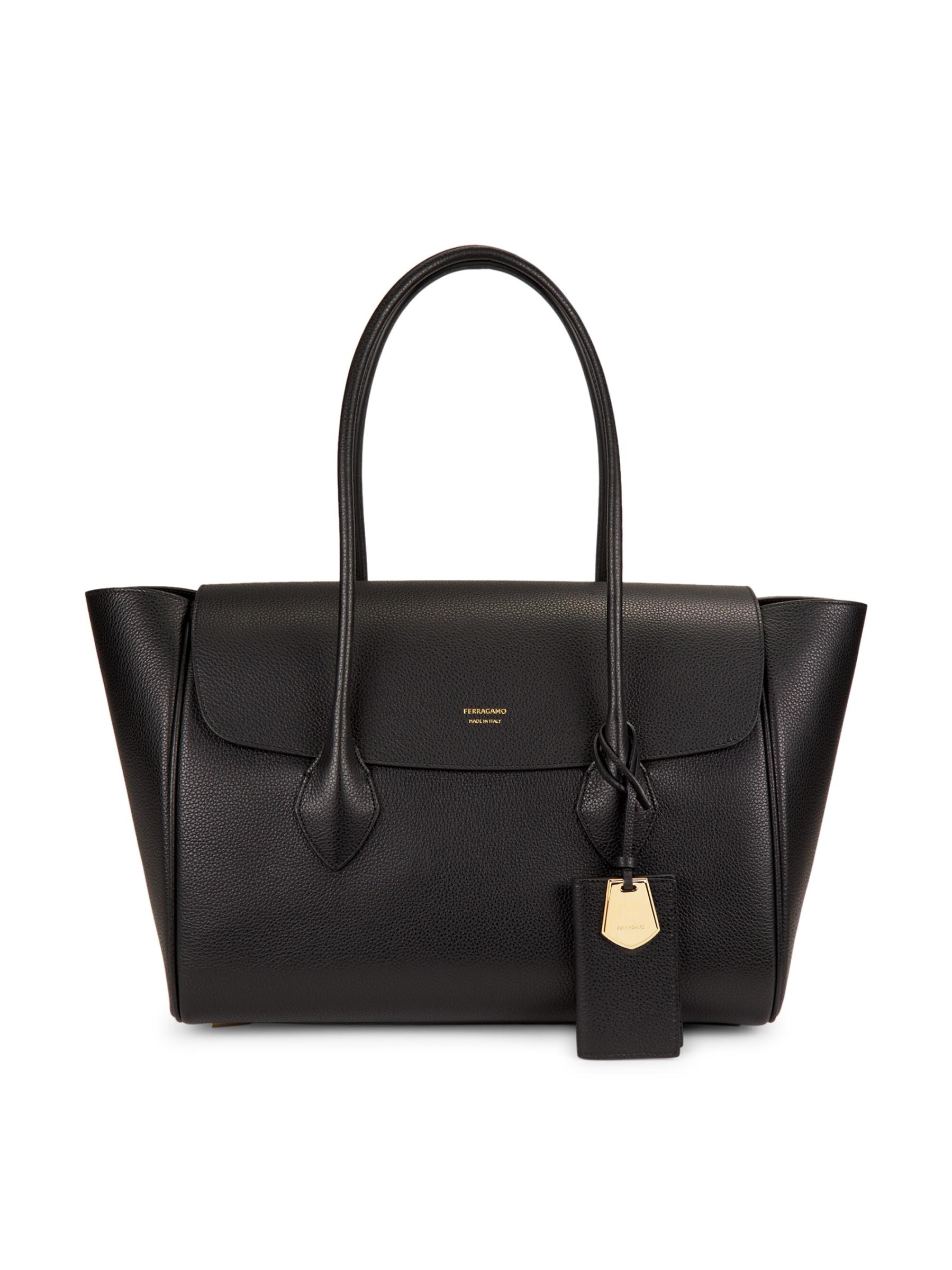 トートバッグ Ferragamo 'Tote bag L' shopping bag East-West tote bag (L) - Women | Ferragamo