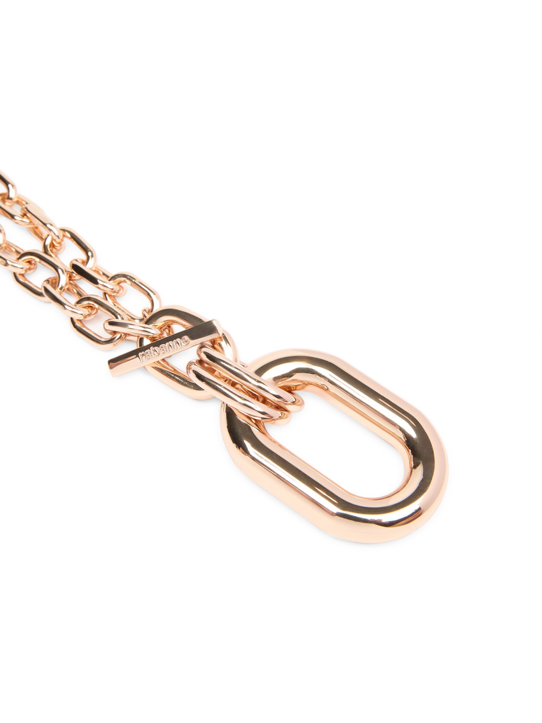 ネックレス・ペンダント Rabanne Necklace - Rabanne - Aluminum - Rose Gold Shop Rabanne - Preco Rose Goldtone Necklace | Saks Fifth