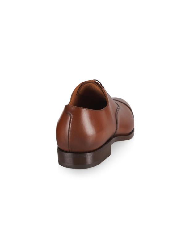 #3: أحذية أوكسفورد الجلدية من داكستون - أسمر