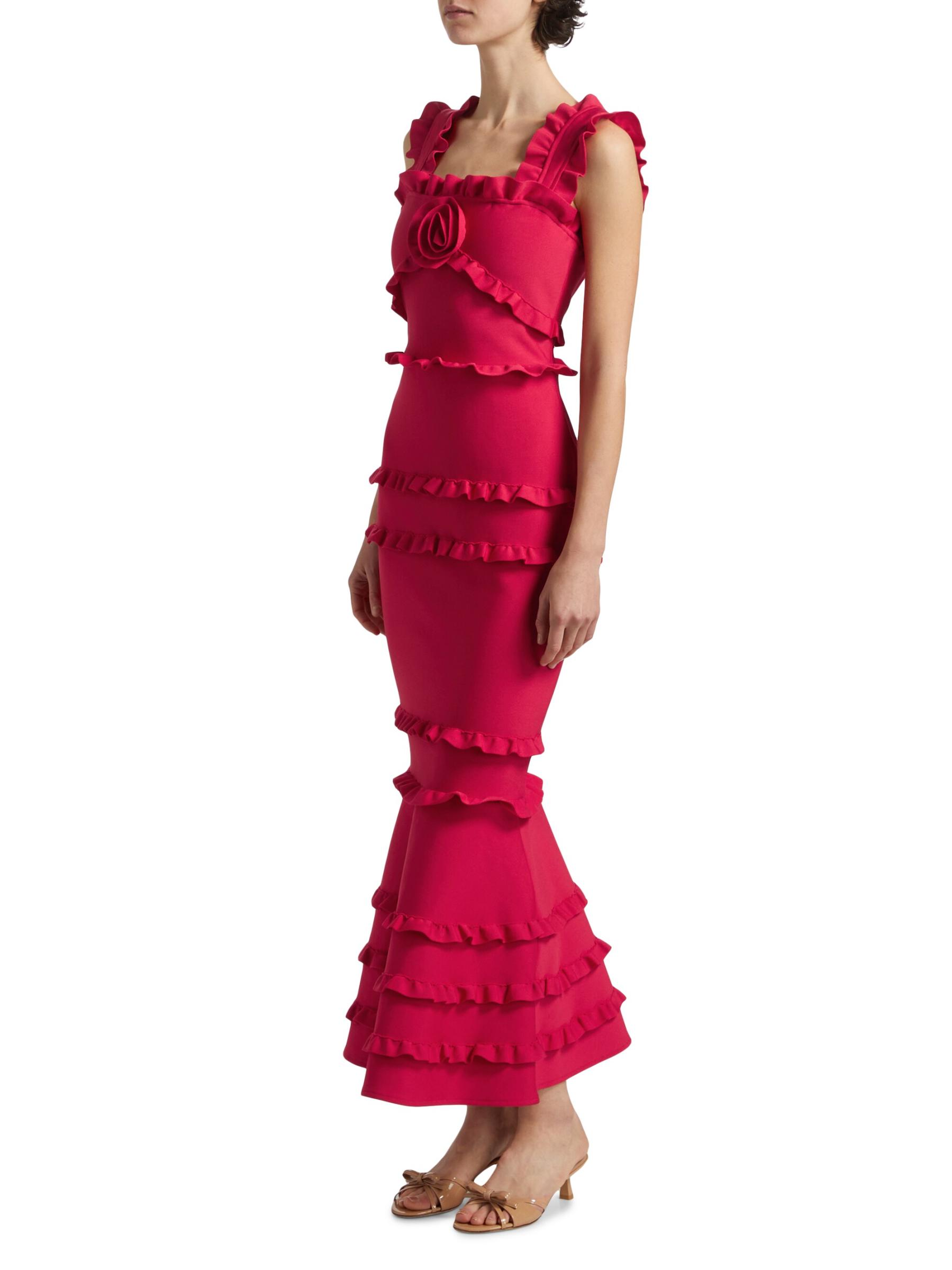 Kimberly Ruffle Maxi Dress