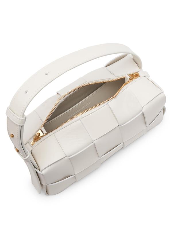 Shop Bottega Veneta - Small Brick Cassette Leather Shoulder