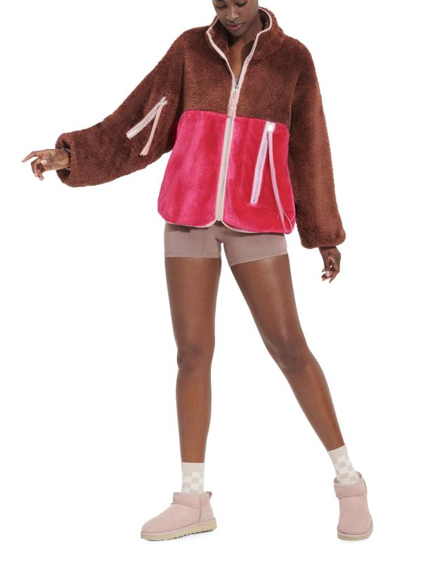 美品✨UGG MARLENE SHERPA ジャケット UGG Marlene Sherpa Jacket | Saks Fifth Avenue
