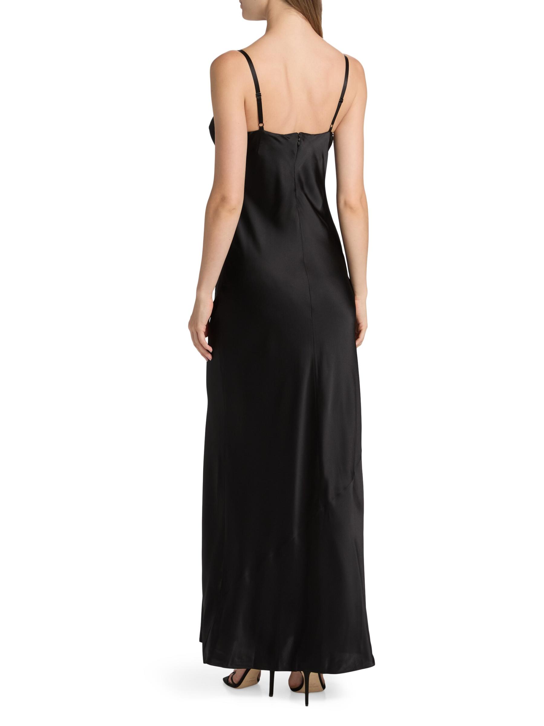 Sayla Bias-Cut Silk Slipdress