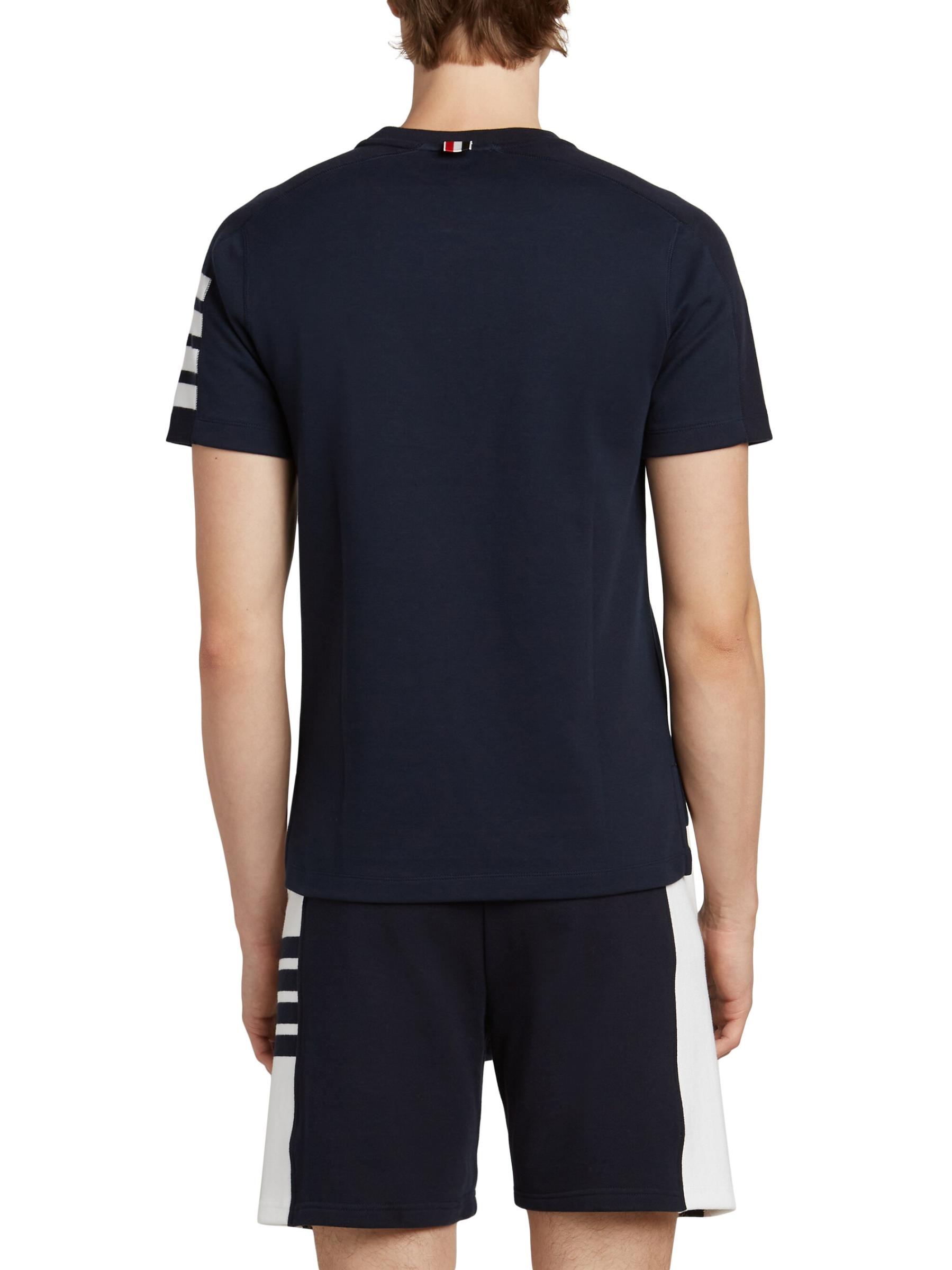 【THOM BROWNE】4バー ストライプ クルーネック Tシャツ 関送込 Thom Browne 4BAR ストライプ クルーネック Tシャツ